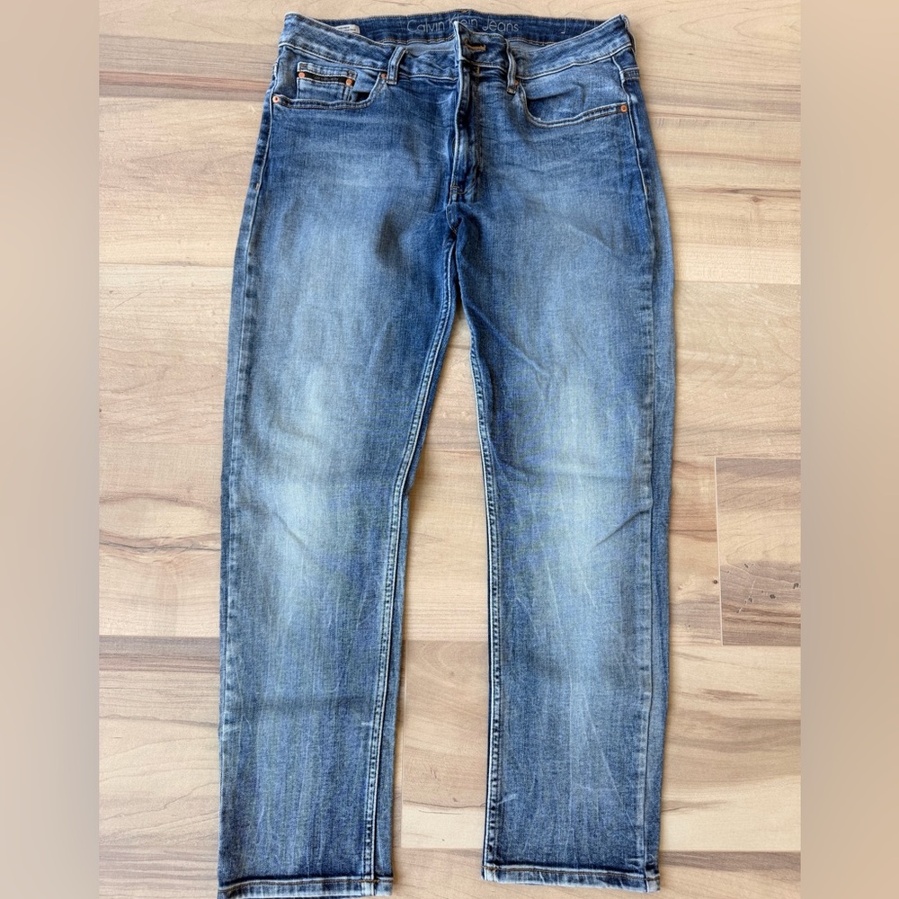 Calvin Klein Jeans Women's Straight Indigo Denim